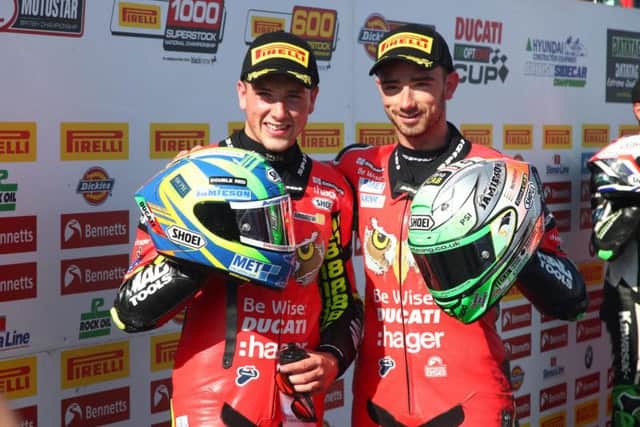 Andrew Irwin and his brother Glenn rode for the PBM Ducati team in the 2018 British Superbike Championship.
