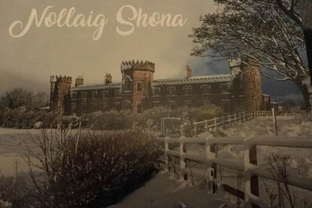 The Christmas card sent out by Sinn Fein Mayor Brenda Chivers