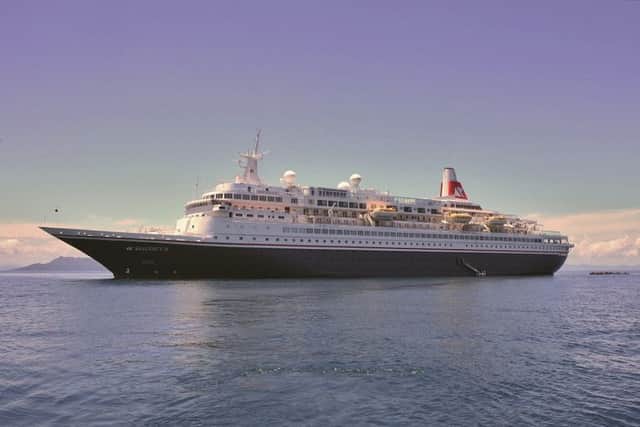Operated by Fred Olsen Cruise Lines, the Boudicca is named after the British warrior queen.