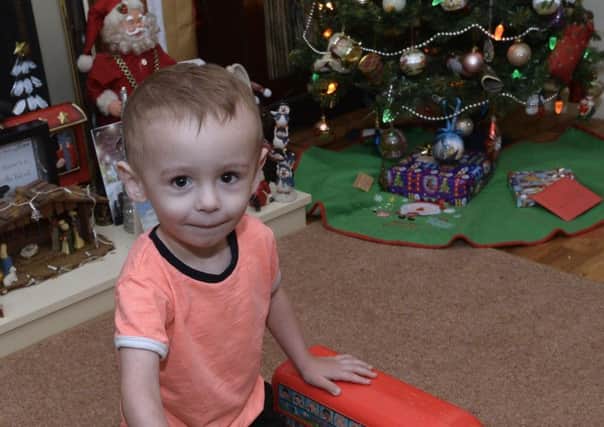 Parker McGreevy aged 2  pictured at home 
Mandatory Credit Â© Stephen Hamilton
