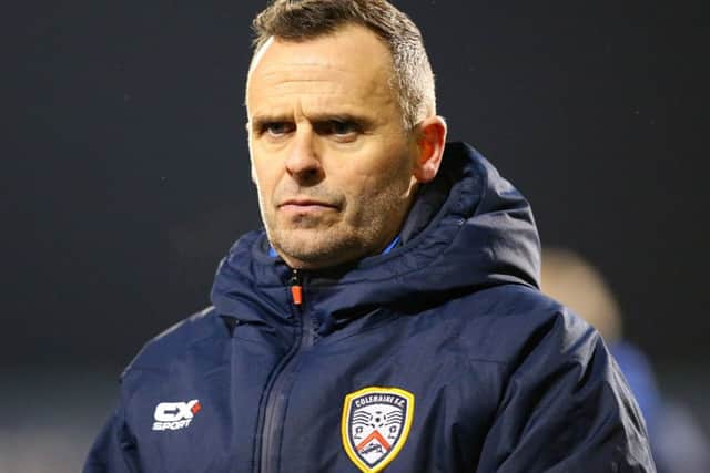 Coleraine boss Rodney McAree. Pic by Pacemaker.