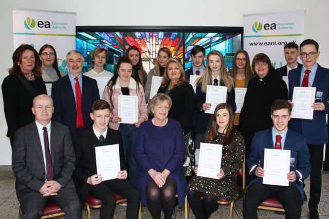 EA's 4th Annual Celebration of Full Attendance at School was a special event for 22 students who were recognised for completing 12 and 14 years of full attendance at school. EA Chair Sharon O'Connor presented student with certificates to recognise this remarkable achievement.