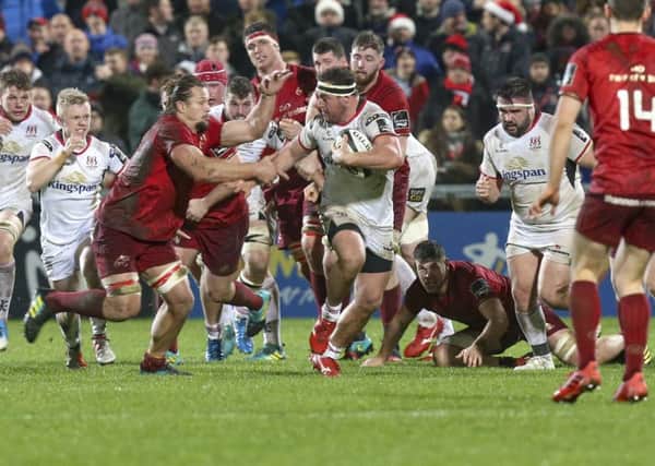 Ulster's y

Rob Herring during the inter-pro clash in the Guinness PRO14 League between Ulster and Munster