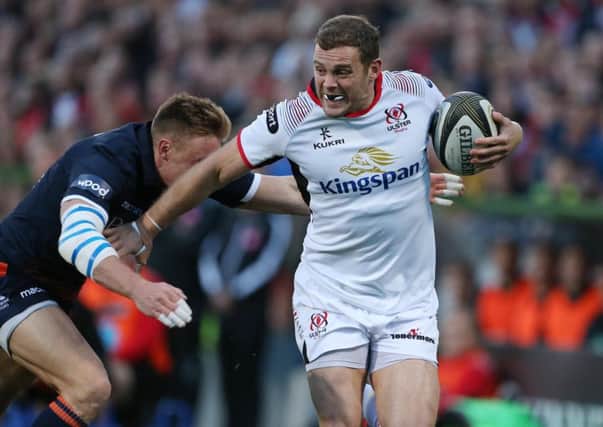 Darren Cave is one of four changes to the Ulster side for tonights PRO14 derby against Connacht in Galway