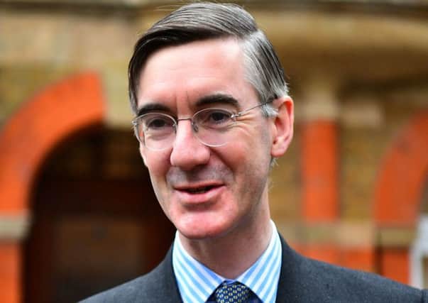 Jacob Rees-Mogg said there is little to read in to his refusal to accept an invitation from the NI Conservatives