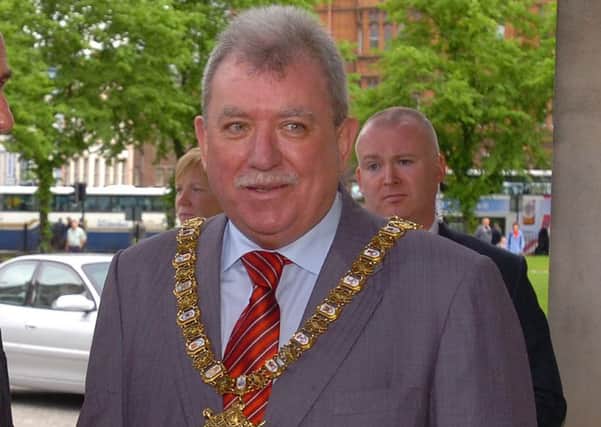 Former Lord Mayor of Belfast Pat McCarthy