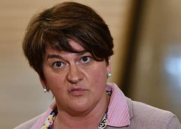 DUP leader Arlene Foster said there is room for 'a balanced agreement'