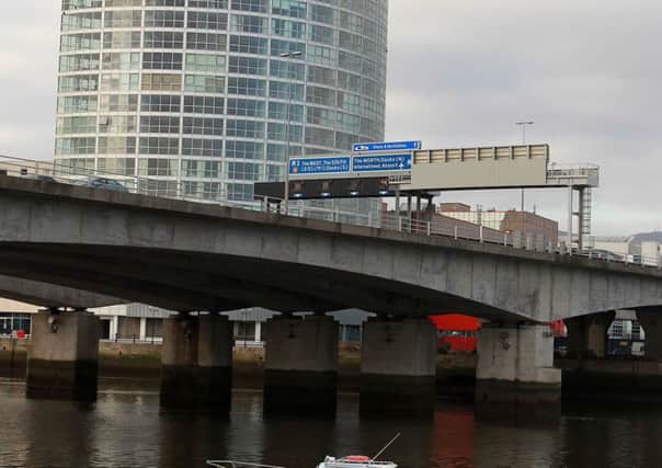 The M3 bridges carry huge numbers of people across Belfast each day, avoiding the city centre