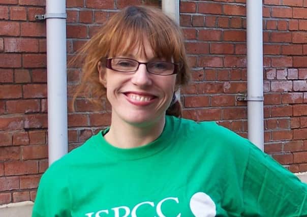 Karen Walker of the NSPCC, pictured at a previous fundraising drive