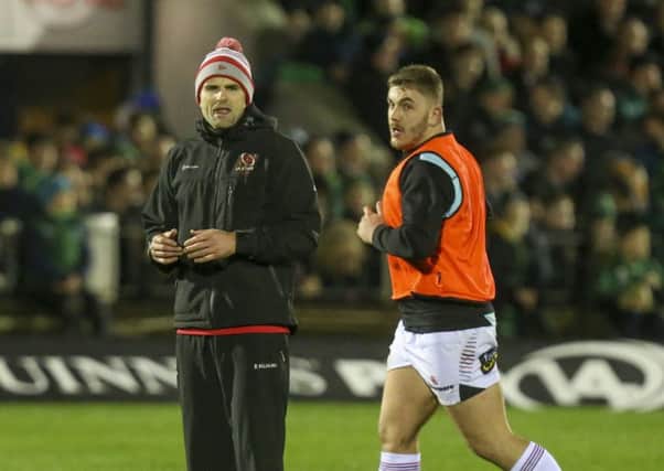 Ulster defence coach Jared Payne