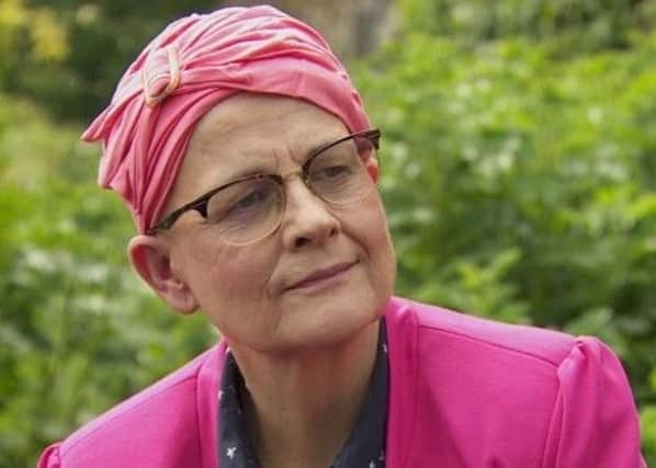 Margaret Ritchie in June 2018 after she revealed her diagnosis of breast cancer