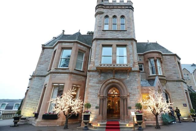The Culloden Estate and Spa in Holywood, Belfast, venue for the press conference to announce the couple who have scooped a Â£115 million EuroMillions jackpot in the New Year's Day lottery draw. Photo credit: Liam McBurney/PA Wire