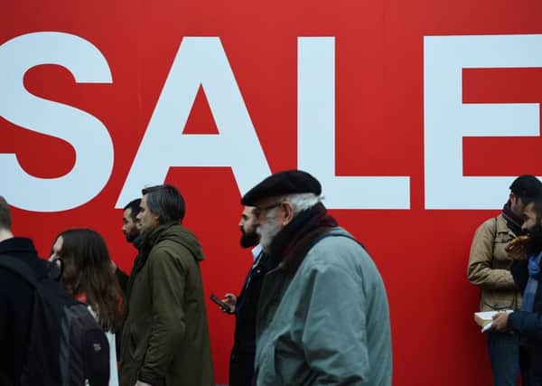 The last full week before Christmas, including Frenzied Friday and Super Saturday, saw sales drop 4.9%