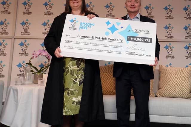 Frances and Patrick Connolly from Moira.