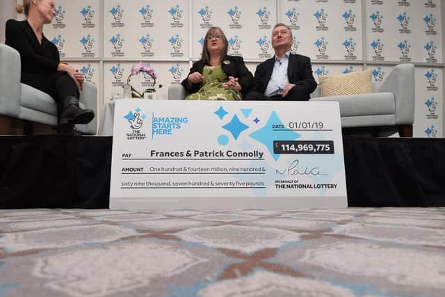 Frances and Patrick Connolly pictured in the Culloden Estate and Spa on Friday morning.