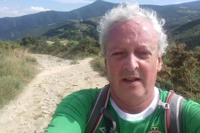 Eddie Drury does the Camino de Santiago walk in aid of charity