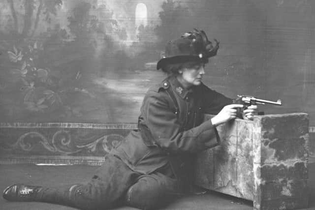 Countess Markievicz, in a picture thought to have been taken circa 1915