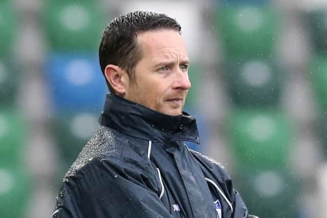 Newry City AFC boss Darren Mullen. Pic by INPHO.