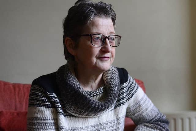 Kegworth air crash survivor Dominica McGowan at her home in south Belfast