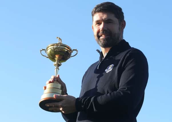 European Ryder Cup captain Padraig Harrington during the Team Europe Ryder Cup Press Conference at the Wentworth Golf Club, Surrey.