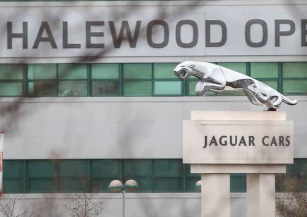 The Jaguar Land Rover site in Halewood on Merseyside
