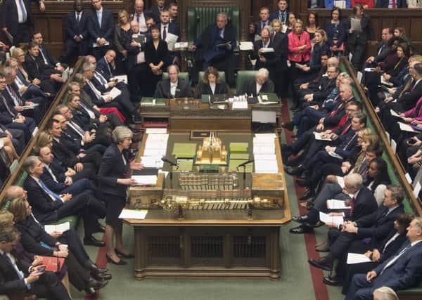 Theresa May in the House of Commons on Wednesday January 9. A 200 vote margin defeat for the government next week, on January 15, would be catastrophic for Mrs Mays authority