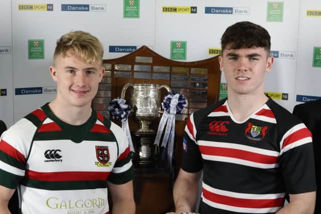 Kane McIlroy, Cambridge House Grammar School, and Andrew Denver, Banbridge Academy