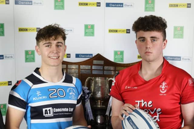 Rhys Dale, Dromore High School, and Keir Edgar, Regent House