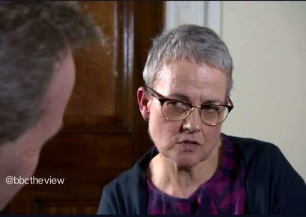 Margaret Ritchie on BBC's The View, 10-01-19