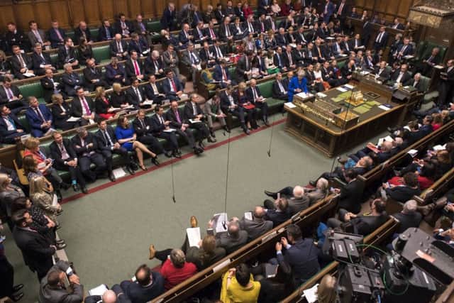 A motion of no confidence in the prime minister is expected if her Brexit plan fails today. Photo: UK Parliament/Mark Duffy/PA Wire