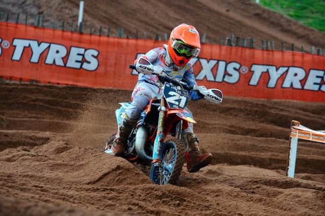 Lewis Spratt makes his Arenacross debut this weekend at the SSE Arena.