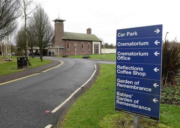 The City of Belfast Crematorium at Roselawn Cemetery opened in 1961. It is still the only crematorium in Northern Ireland. Pic by Arthur Allison, Pacemaker.