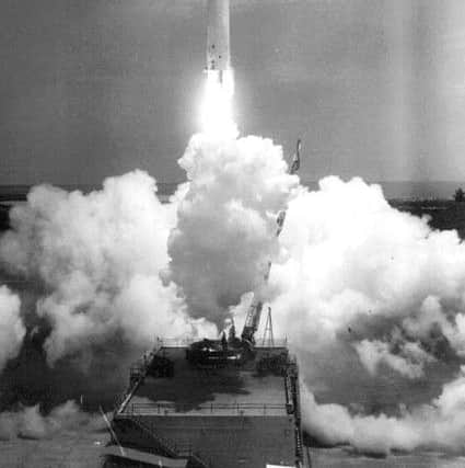 Launch of Ariel 1,  April 1962