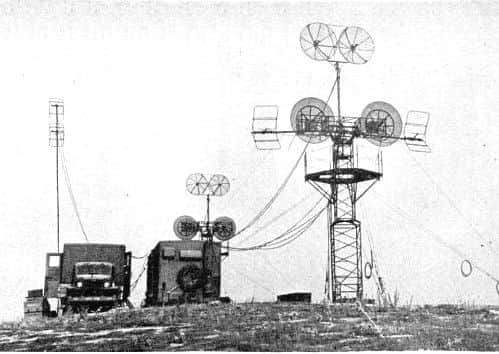 Mobile US Army Microwave Relay Station 1945