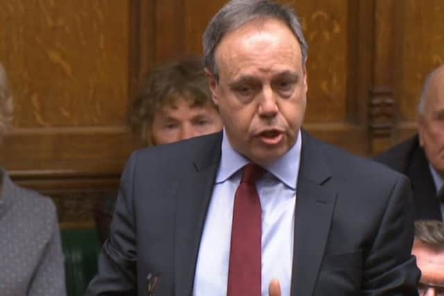 Nigel Dodds in the Commons last night