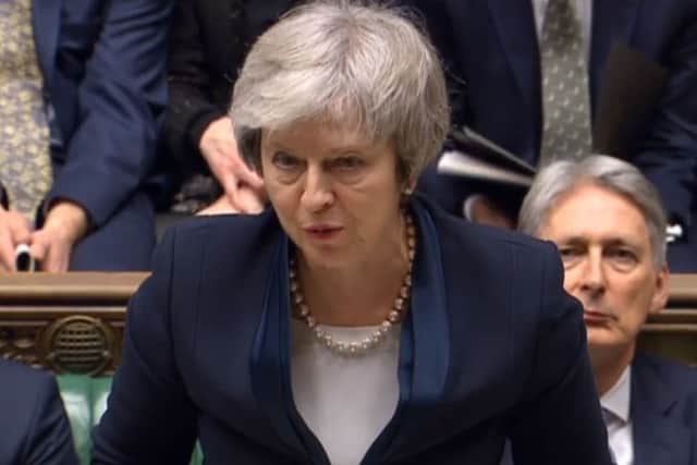 Prime Minister Theresa May faces a no confidence vote today from Jeremy Corbyn. Photo: House of Commons/PA Wire