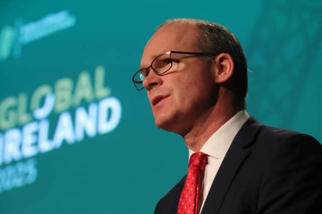 Irelands Foreign Minister, Simon Coveney, let the cat out of the bag on Tuesday when he admitted that Brussels would try to force Dublin to put in place a hard border, says Lord Empey, and he realised that the present Irish government didnt want to be the one to put up a border