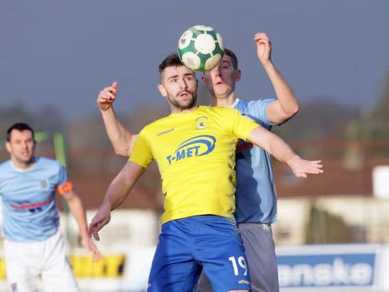 Coleraine have completed the signing of Cormac Burke from Dungannon Swifts