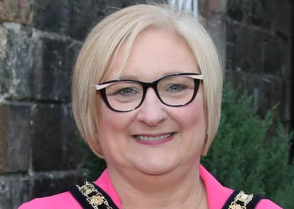 Mayor Cllr Brenda Chivers of Causeway Coast and Glens Borough Council