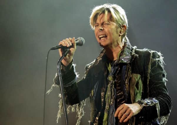 David Bowie has been named a greater entertainer than Charlie Chaplin in a vote conducted by BBC Two. Pic by Yui Mok/PA Wire