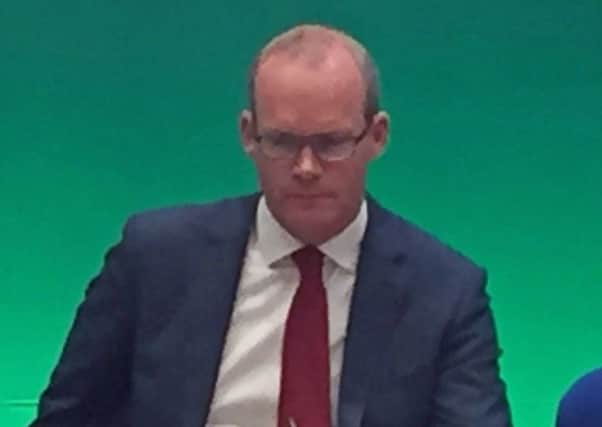 Irish Minister for Foreign Affairs Simon Coveney. Pic: Michael McHugh/PA Wire