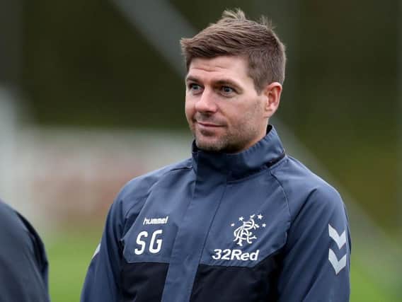 Rangers boss, Steven Gerrard.