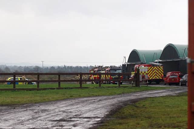 The Scene at Causeway Airfield at Aghadowey on Saturday afternoon. Pic Matt Steele/McAuley Multimedia