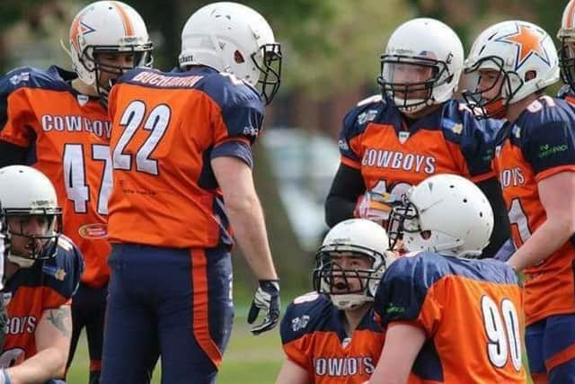 The Cowboys in action
