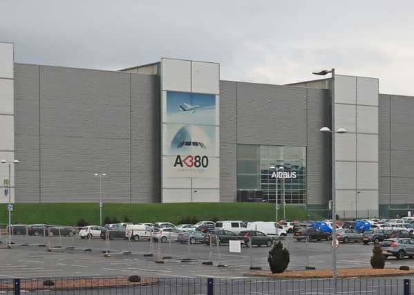 The Airbus wing assembly factory in Broughton, North Wales, employs 6,000