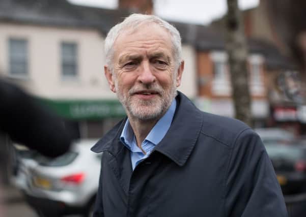Labour leader Jeremy Corbyn during a visit Wolverton, Milton Keynes last month. Photo credit: Aaron Chown/PA Wire