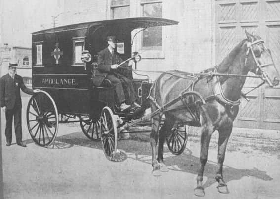 A horse-drawn Ambulance like this figures in one of Loughareema's enduring legends