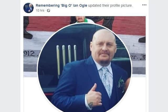 Details of the vigil were posted on the Remembering 'Big O' Ian Ogle Facebook page.