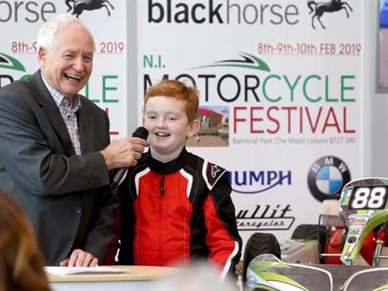 Show Promoter Billy Nutt and Ulster and NI Karting Champion Gavin Dewart