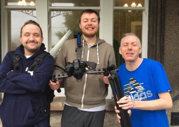 Joel, Rhys and Colm, service users at Anchor House.
